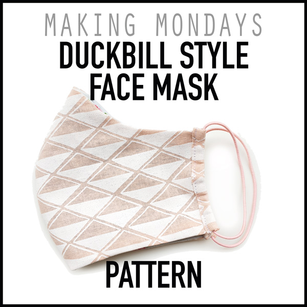 Duckbill Style Face Mask Pattern